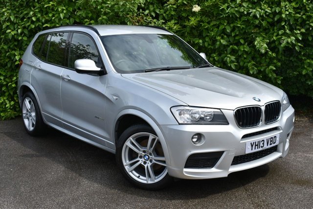 2013 13 BMW X3 2.0 XDRIVE20D M SPORT 5d AUTO 181 BHP 19in ALLOYS