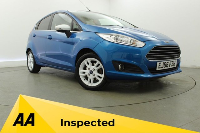 2016 66 FORD FIESTA 1.2 ZETEC BLUE EDITION SPRING 5d 81 BHP
