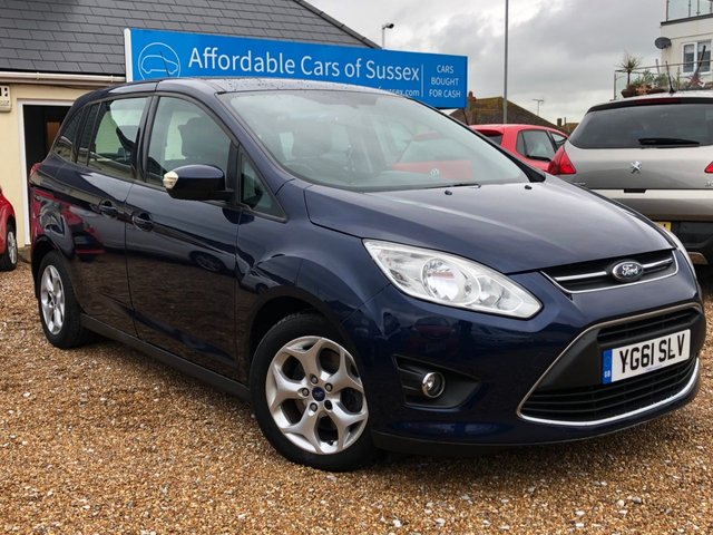 2011 61 Ford Grand C-Max 1.6 PETROL ZETEC 5d 124 BHP