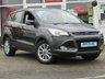 USED 2016 16 FORD KUGA 2.0 TITANIUM TDCI 5d 177 BHP STUNNING, 1 Owner, FORD KUGA 2.0 TDCI, TITANIUM, 177 BHP, 4X4. Finished in MAGNETIC GREY METALLIC with contrasting part LEATHER TRIM. This Kuga is a great choice if you like driving. It's one of the most enjoyable, practical and fun family SUV's around. Features include Sat Nav, DAB, Auto Parking, Rear View Camera, B/Tooth and much more.