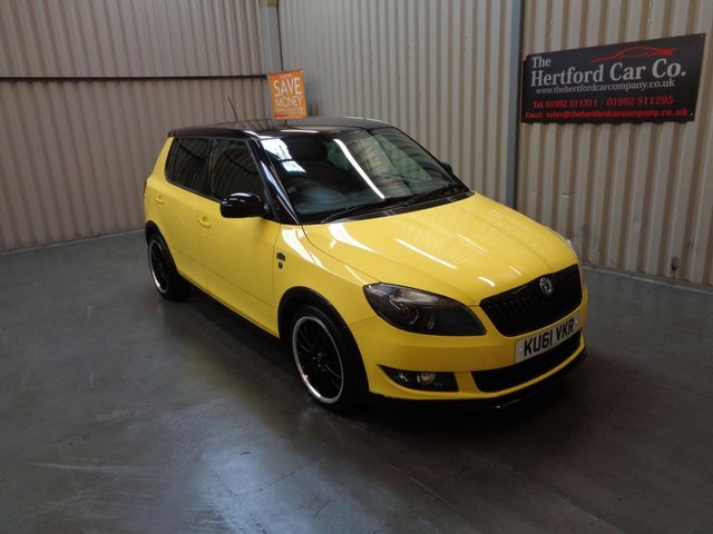 2011 61 Skoda Fabia 1.6 MONTE CARLO TDI CR 5d 105 BHP