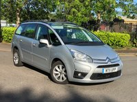 USED 2011 11 CITROEN C4 GRAND PICASSO 2.0 VTR PLUS HDI 5d 148 BHP FINANCE AVAILABLE++APPLY WITHIN
