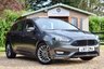 USED 2017 17 FORD FOCUS 1.0 ST-LINE ECOBOOST 5d 124 BHP 1 LADY OWNER, FSH, NAV, BLUETOOTH, £21,000 NEW - SUPERB VALUE!