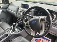 USED 2015 15 FORD RANGER 2.2 LIMITED 4X4 DCB TDCI 1d AUTO 148 BHP SAT NAV + LEATHER  + TOW BAR ++
