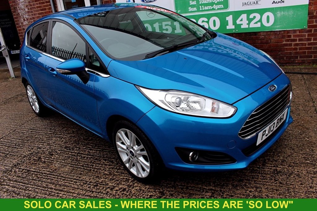 2013 13 FORD FIESTA 1.5 ZETEC TDCI 5d 74 BHP