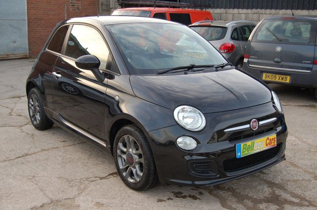 2014 14 Fiat 500 1.2 S/S START STOP 70 BHP &pound;30 ROAD TAX EURO 5 ONLY 28K MILES MP3