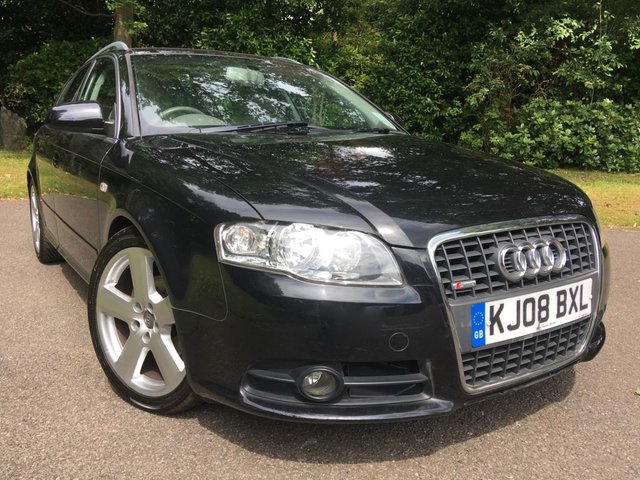 2008 08 Audi A4 2.0 TDI S LINE TDV 5d AUTO 140 BHP''PART EXCHANGE TO CLEAR/FULL LEATHER/DRIVES WELL