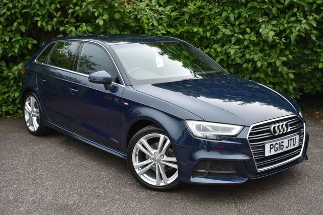 2016 16 Audi A3 1.4 TFSI S LINE 5d 148 BHP SAT NAV