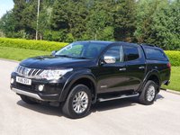 USED 2016 16 MITSUBISHI L200 2.4 DI-D 4X4 WARRIOR DCB 1d 178 BHP FULL DEALER HISTORY + 1 OWNER