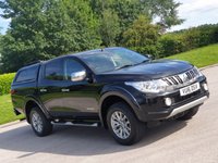USED 2016 16 MITSUBISHI L200 2.4 DI-D 4X4 WARRIOR DCB 1d 178 BHP FULL DEALER HISTORY + 1 OWNER
