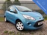 USED 2012 12 FORD KA 1.2 EDGE 3d 69 BHP &pound;30 Tax, Low Insurance Group & Very Low Mileage