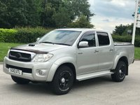 USED 2010 10 TOYOTA HI-LUX 2.5 HL3 4X4 D-4D DCB 1d 142 BHP FULL HISTORY+VERY RARE FULL LEATHER