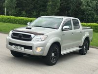 USED 2010 10 TOYOTA HI-LUX 2.5 HL3 4X4 D-4D DCB 1d 142 BHP FULL HISTORY+VERY RARE FULL LEATHER