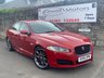 USED 2015 15 JAGUAR XF 2.2 D R-SPORT BLACK 4d AUTO 200 BHP FINANCE AVAILABLE+1 OWNER+FULL SERVICE HISTORY+SATELLITE NAVIGATION+20 INCH ALLOY WHEELS