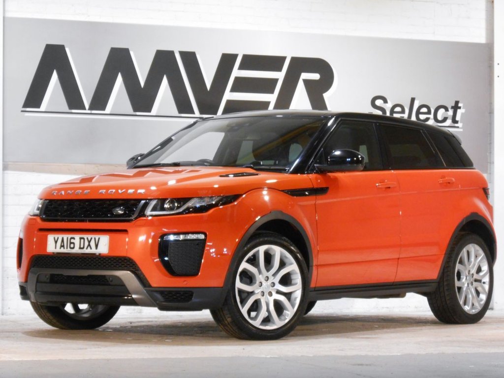 USED 2016 16 LAND ROVER RANGE ROVER EVOQUE 2.0 TD4 HSE DYNAMIC 5d AUTO 177 BHP FROM &pound;407.54 PER MONTH - NO DEPOSIT