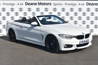 USED 2016 16 BMW 4 SERIES 2.0 420I M SPORT 2d AUTO 181 BHP HUGE SPECIFICATION  GREAT VALUE PETROL CABRIOLET