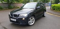 USED 2012 62 BMW X3 2.0 XDRIVE20D M SPORT 5d AUTO 181 BHP LOVELY DRIVE++STUNNING++FINANCE