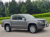 USED 2015 15 VOLKSWAGEN AMAROK 2.0 DC TDI HIGHLINE 4MOTION 1d AUTO 180 BHP SAT NAV+HEATED LEATHER ** NO VAT**