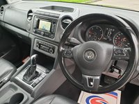 USED 2015 15 VOLKSWAGEN AMAROK 2.0 DC TDI HIGHLINE 4MOTION 1d AUTO 180 BHP SAT NAV+HEATED LEATHER ** NO VAT**