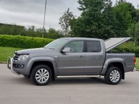 USED 2015 15 VOLKSWAGEN AMAROK 2.0 DC TDI HIGHLINE 4MOTION 1d AUTO 180 BHP SAT NAV+HEATED LEATHER ** NO VAT**