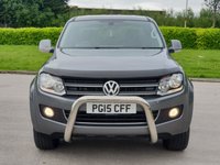 USED 2015 15 VOLKSWAGEN AMAROK 2.0 DC TDI HIGHLINE 4MOTION 1d AUTO 180 BHP SAT NAV+HEATED LEATHER ** NO VAT**