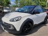USED 2016 65 VAUXHALL ADAM 1.2 ROCKS AIR 3d 69BHP LEATHERTRIM+18"ALLOYS+MEDIA+PARK+ELECS+SUNROOF+LOW MILEAGE+AUX+
