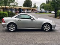 USED 2001 51 MERCEDES-BENZ SLK MERCEDES SLK 2.0 PETROL CONVERTIBLE AUTO SILVER 2 DOOR VERY WELL MAINTAINED++