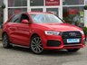 USED 2016 16 AUDI Q3 2.0 TDI QUATTRO S LINE PLUS 5d 148 BHP STUNNING, 1 Owner, AUDI Q3 2.0 TDI S/LINE PLUS, QUATTRO, 148 BHP. Finished in vibrant MISANO RED with contrasting part EBONY LEATHER trim. This Audi Q3 is a upmarket, premium, compact SUV. It offers plenty of space, Great fun to drive and lots of high tech features. Features includes Side Steps, Electric rear boot, DAB, Auto Park, Rear View Camera, 19" Alloys, Part Leather, Sat Nav, Rear Park Sensors, B/Tooth and much more.