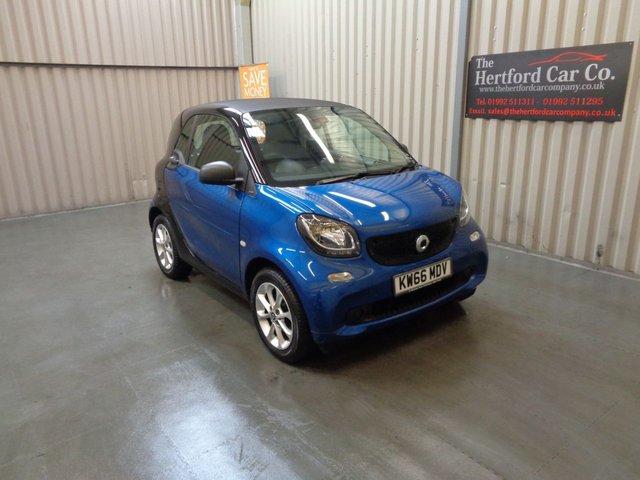 2017 66 Smart Fortwo 1.0 PASSION 2d AUTO 71 BHP