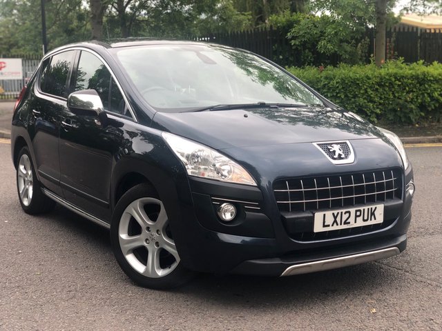 2012 12 Peugeot 3008 1.6 ALLURE E-HDI FAP 5d AUTO 112 BHP