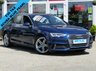USED 2016 16 AUDI A4 2.0 AVANT TDI S LINE 5d 148 BHP STUNNING, &pound;30 Road Tax, New Shape, AUDI A4 2.0 TDI S/LINE AVANT. Finished in SCUBA BLUE METALLIC with contrasting Sports Part BLACK LEATHER trim. This popular New Shape Audi Estate has genuine good looks and a luxurious feel. Great to drive and practical with loads of room for the average sized family. Features include, Sat Nav, Blue Tooth, Parking Sensors, DAB, Electric Boot, Part Leather and much more.