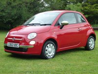 USED 2013 62 FIAT 500 1.2 POP 3d 69 BHP www.suffolkcarcentre.co.uk - Located at Reydon