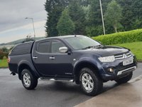 USED 2014 14 MITSUBISHI L200 2.5 DI-D 4X4 BARBARIAN LB DCB 1d AUTO 175 BHP PRICE 11200 +VAT 2240 TOTAL = 13440