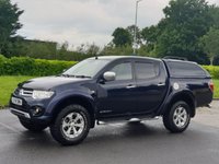 USED 2014 14 MITSUBISHI L200 2.5 DI-D 4X4 BARBARIAN LB DCB 1d AUTO 175 BHP PRICE 11200 +VAT 2240 TOTAL = 13440