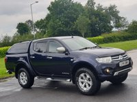 USED 2014 14 MITSUBISHI L200 2.5 DI-D 4X4 BARBARIAN LB DCB 1d AUTO 175 BHP PRICE 11200 +VAT 2240 TOTAL = 13440