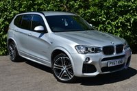 USED 2017 67 BMW X3 2.0 XDRIVE20D M SPORT 5d AUTO 188 BHP 20 in alloys STUNNING HIGH SPEC X3