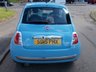 USED 2015 15 FIAT 500 1.2 LOUNGE 3d 69 BHP ++LOW MILEAGE CAR COMES WITH A FREE 6 MONTHS BREAKDOWN COVER++
