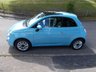 USED 2015 15 FIAT 500 1.2 LOUNGE 3d 69 BHP ++LOW MILEAGE CAR COMES WITH A FREE 6 MONTHS BREAKDOWN COVER++