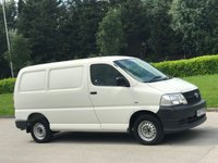 USED 2008 57 TOYOTA HI-ACE 2.5 280 SWB D-4D 95 1d 94 BHP NO VAT** NO VAT ** 2 KEYS
