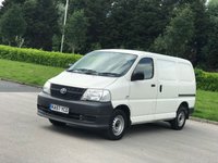 USED 2008 57 TOYOTA HI-ACE 2.5 280 SWB D-4D 95 1d 94 BHP NO VAT** NO VAT ** 2 KEYS