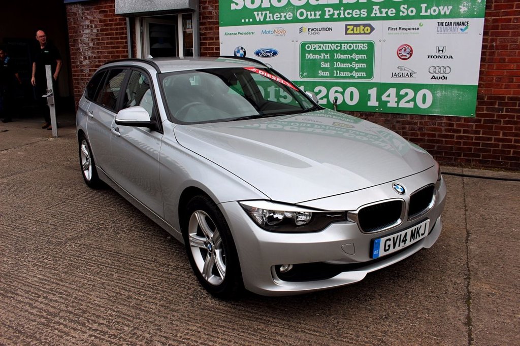 2014 14 BMW 3 SERIES 2.0 320D SE TOURING 5d AUTO 181 BHP
