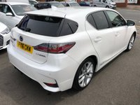 USED 2016 16 LEXUS CT 1.8 200H LUXURY 5d AUTO 134 BHP ** RAC BUYSURE INSPECTED **