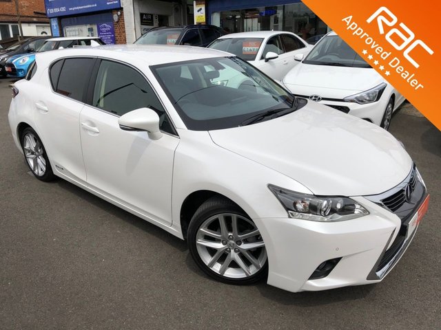 2016 16 Lexus Ct 1.8 200H LUXURY 5d AUTO 134 BHP
