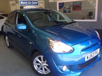 USED 2013 63 MITSUBISHI MIRAGE 1.2 3 5d  Zero Road Tax.....Stop/Start