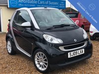 USED 2009 09 SMART FORTWO CABRIO 1.0 PASSION MHD CONVERTIBLE AUTO Low Mileage Soft Top convertible