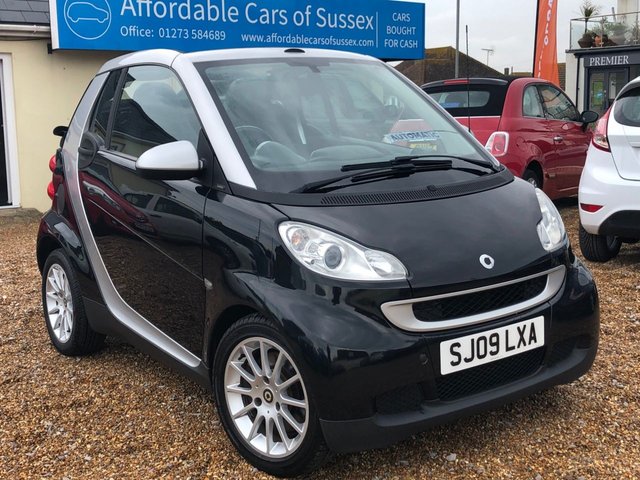 2009 09 Smart Fortwo Cabrio 1.0 PASSION MHD CONVERTIBLE AUTO