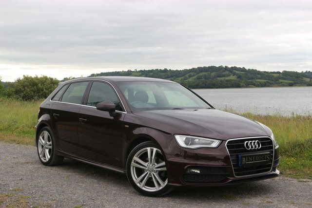 2015 64 Audi A3 1.4 TFSI S LINE 5d 124 BHP