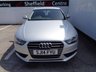 USED 2014 14 AUDI A4 1.8 AVANT TFSI SE TECHNIK 5door 168 BHP silver £237 A MONTH LEATHER SEATS SATELLITE NAVIGATION BLUETOOTH DAB RADIO PRIVACY GLASS CLIMATE AND CRUISE CONTROL