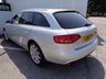 USED 2014 14 AUDI A4 1.8 AVANT TFSI SE TECHNIK 5door 168 BHP silver £237 A MONTH LEATHER SEATS SATELLITE NAVIGATION BLUETOOTH DAB RADIO PRIVACY GLASS CLIMATE AND CRUISE CONTROL