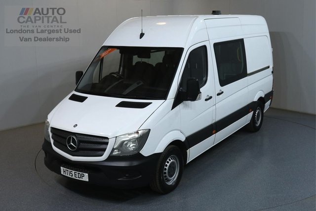 2015 15 MERCEDES-BENZ SPRINTER 2.1 313 CDI MWB 129 BHP 8 SEATS COMBI CREW MESS